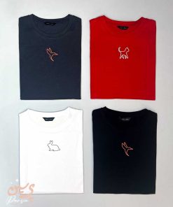 تیشرت کراپ کیمونو چاپ برجسته