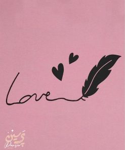 تیشرت طرح LOVE