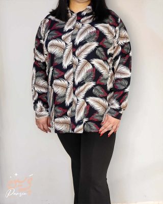 شومیز نخی طرح دار