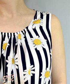 تاپ نخی یقه کشدار