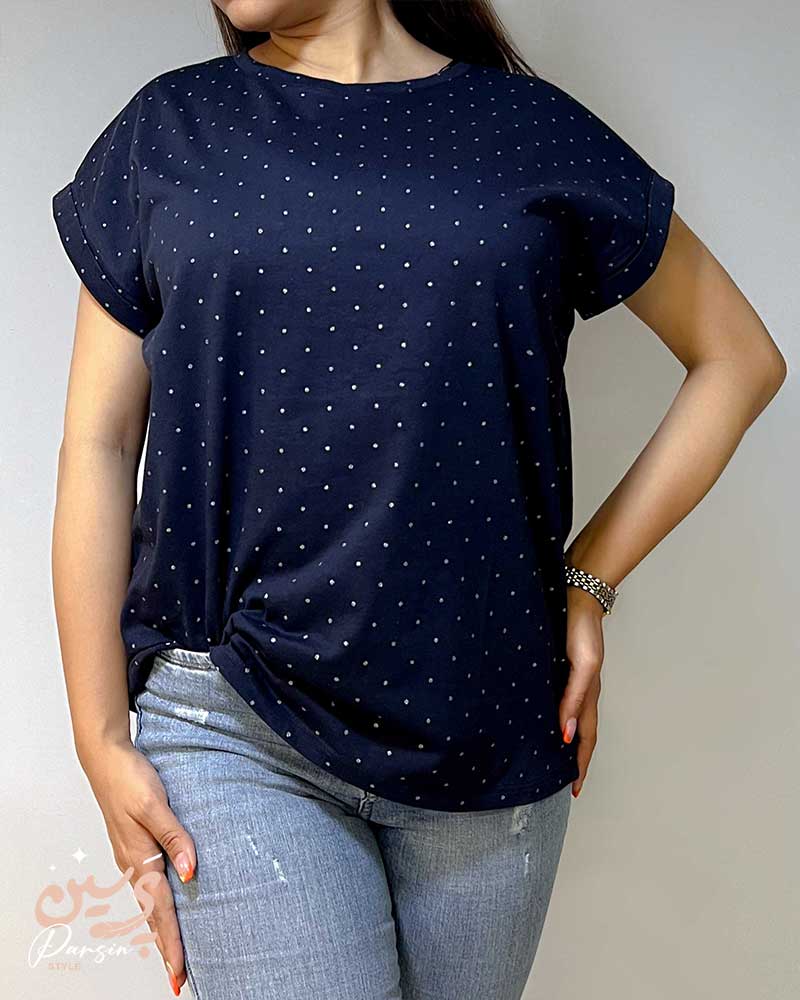 تيشرت خالدار خارجی