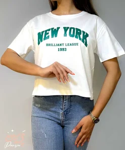 تیشرت کراپ New York