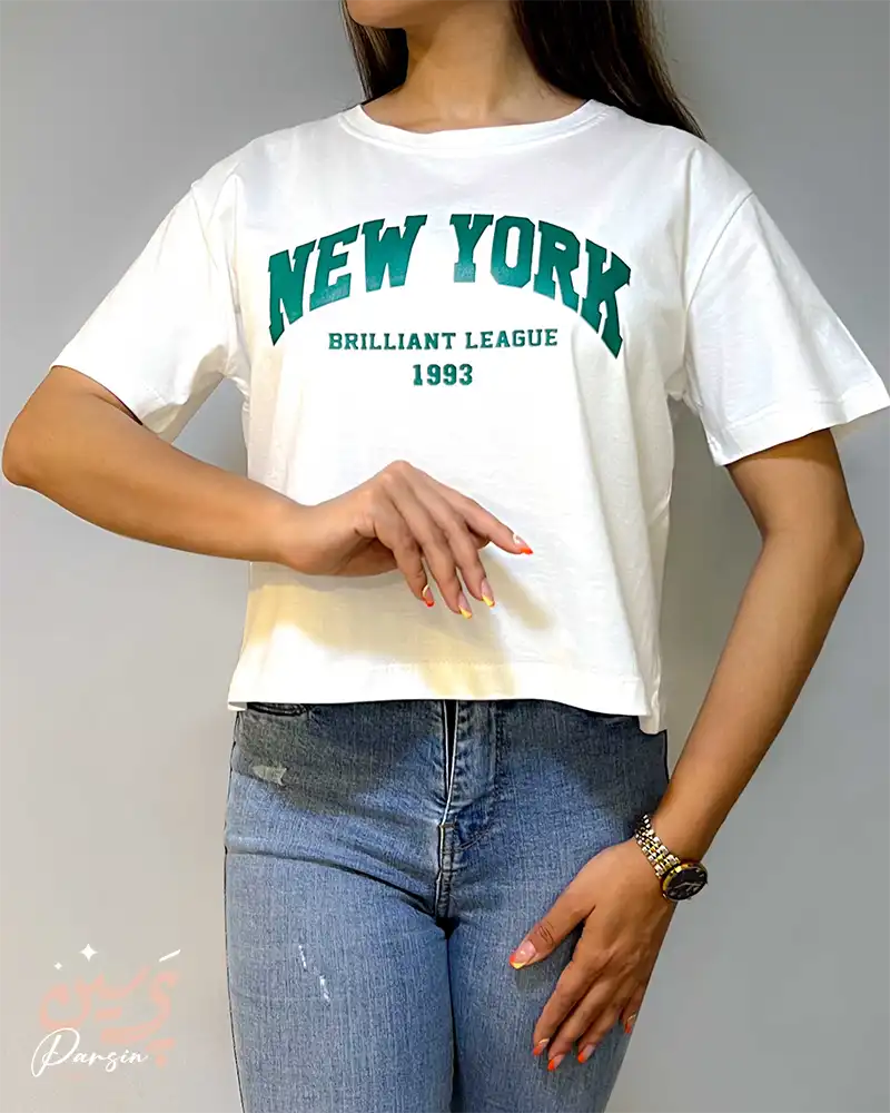 تیشرت کراپ New York