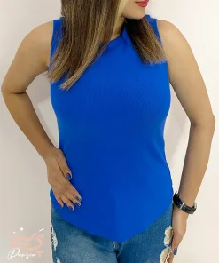 تاپ کبریتی زنانه یقه گرد