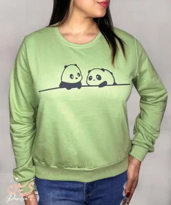 بلوز کراپ دورس طرح پاندا