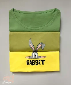 ویژگی‌های تیشرت طرح خرگوش