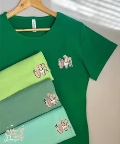 تیشرت دخترانه طرح سگ