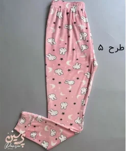 مدل جدید شلوار مخمل زنانه طرحدار فری سایز