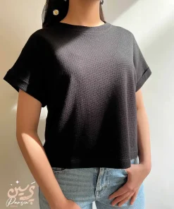 تن خور تیشرت کراپ بیسکویتی