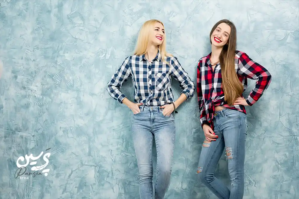 ست کردن اسکینی جین دخترانه با انواع تیپها و استایلها