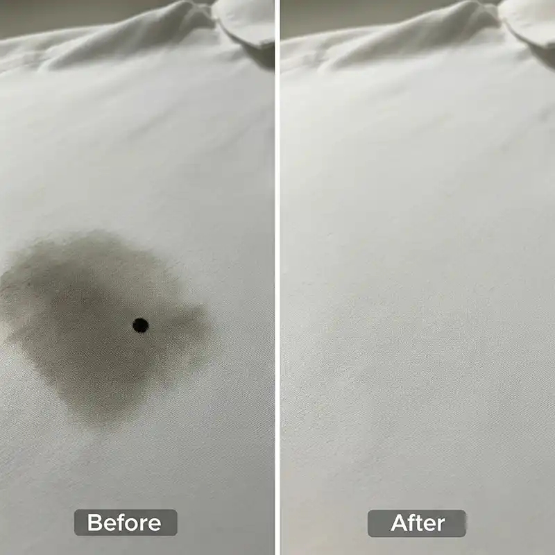 از بین بردن لکه لباس