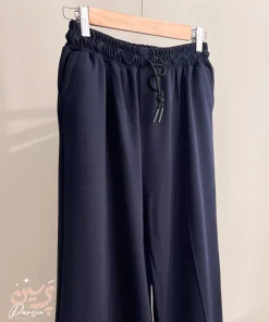 شلوار ساده مناسب برای پیاده روی سرمه ای