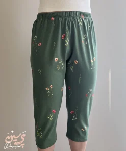 تنخور شلوارک راحتی گلدار زنانه